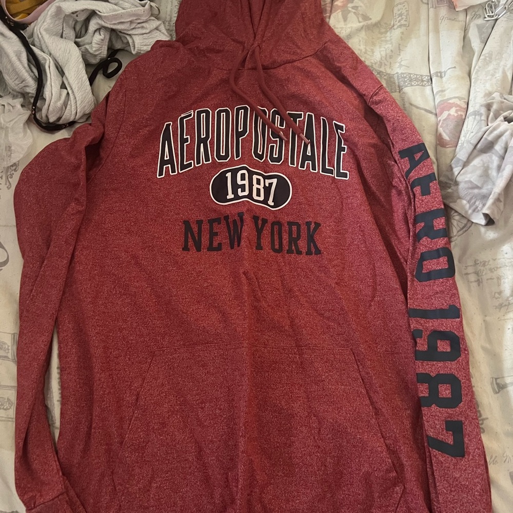 AEROPOSTALE long-sleeved hooded active shirt Size L